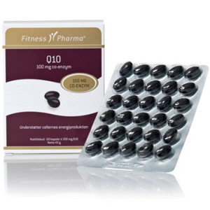 Fitness Pharma Q10 100 mg Kosttilskud 60 stk