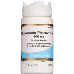 Glucosamin "Pharma Nord" 400 mg 90 stk Kapsler, hårde