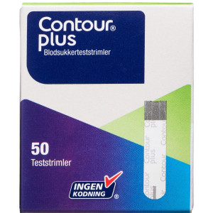Contour Plus Teststrimler Medicinsk udstyr 50 stk