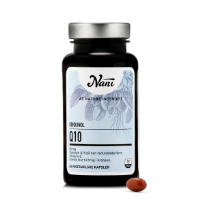 Nani Q10 Ubiquinol Kosttilskud 60 stk