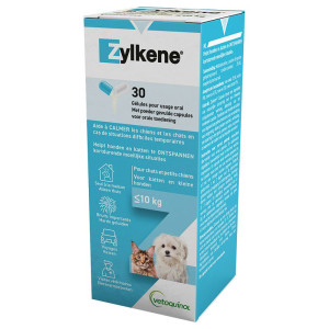 Zylkene Til Hunde Og Katte MAX 10 kg Kapsler Kosttilskud 30 stk