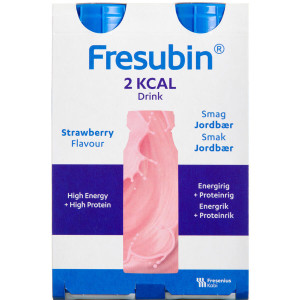 Fresubin 2 kcal Drink Jordbær 4 x 200 ml