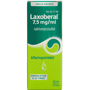 Boehringer Ingelheim Laxoberal 7,5 mg/ml 30 ml Orale dråber, opløsning