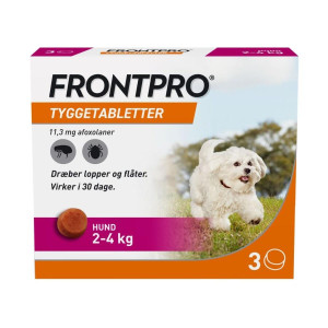 FRONTPRO 11,3 mg 3 stk Tyggetabletter