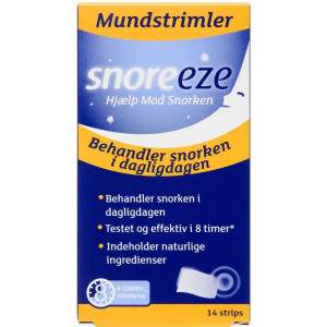 Snoreeze Mundstrimler Medicinsk udstyr 14 stk