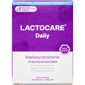 Lactocare Daily Kosttilskud 60 stk