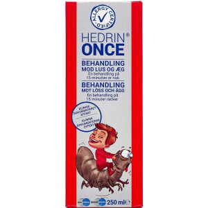 Hedrin Once Gel Medicinsk udstyr 250 ml