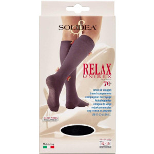 Solidea Knæ Relax Unisex 70 Sort XX-Large Medicinsk udstyr 1 par