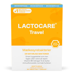 Lactocare Travel Kosttilskud 60 stk