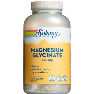 Solaray Magnesium Glycinate Kosttilskud 240 stk