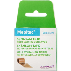 Mepitac 2cm x 3m Medicinsk udstyr 1 stk