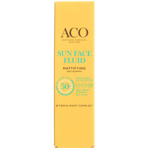 ACO Sun Face Fluid Mattifying SPF 50 U/Parfume 40 ml