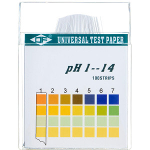 Ph Indikatorstave 1-14 Medicinsk udstyr 100 stk