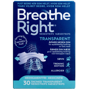 Breathe Right Næsestrips Medicinsk udstyr 30 stk