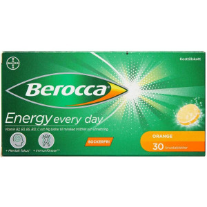 Berocca Orange brusetabletter Kosttilskud 30 stk
