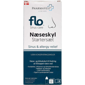 PharmaVest FLO Næseskyl Startersæt m/refill 1 stk