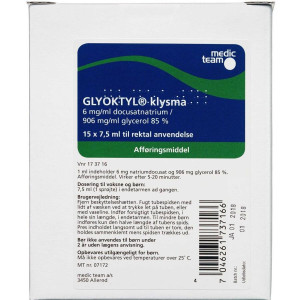Meda Glyoktyl 6+906 mg/ml 112,5 ml Klysma