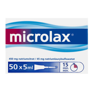 Microlax 9 mg/ml + 90 mg/ml 250 ml Rektalvæske, opløsning, enkeltdosisbeholder