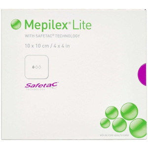 Mepilex Lite 10x10 cm Medicinsk udstyr 5 stk
