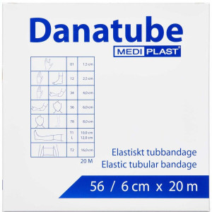 Danatube Rørbandage 6 cm x 20 m Medicinsk udstyr 1 stk