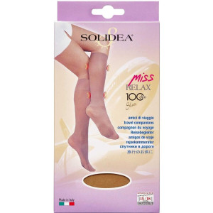 Solidea Knæ Miss Relax 100 SH Camel Medium Medicinsk udstyr 1 par