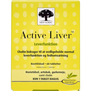 New Nordic Active Liver Tabletter Kosttilskud 60 stk