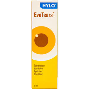 Hylo Evo Tears Øjendråber Medicinsk udstyr 3 ml