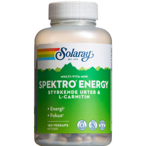 Solaray Spektro Energy Kosttilskud 180 stk
