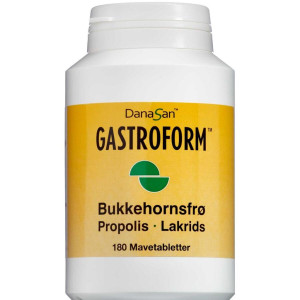Gastroform Tabletter Kosttilskud 180 stk