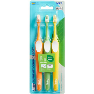 TePe Supreme Compact Soft Tandbørste 3 stk