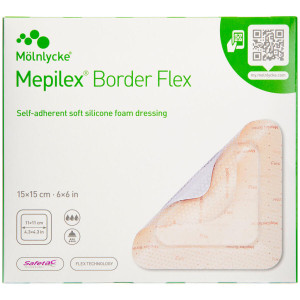 Mepilex Border Flex 15 x 15 cm Medicinsk udstyr 5 stk