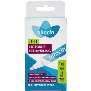 Nilocin Ligtorn Pen + Plastre Medicinsk udstyr 3 ml