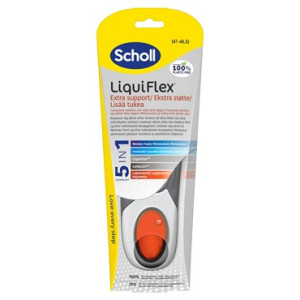 Scholl Insoles Liquiflex Extra Support Str. L 1 par