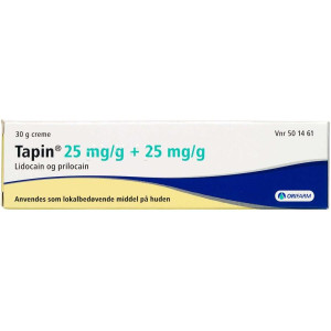 Tapin 2,5 %+2,5 % 30 g Creme