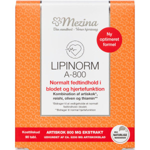 Natupharma Lipinorm A-800 Kosttilskud 90 stk