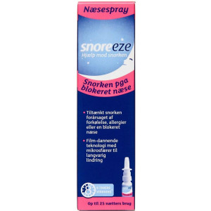Snoreeze Næsespray Medicinsk udstyr 10 ml
