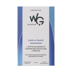WiseGum EASE & PEACE Kosttilskud 30 stk