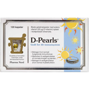 Pharma Nord D-Pearls 20 Mikg Kosttilskud 120 stk