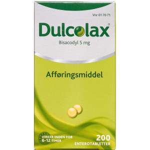 Dulcolax 5 mg 200 stk Enterotabletter