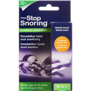 Helps Stop Snoring Spray Medicinsk udstyr 19 ml