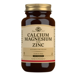SOLGAR CALCIUM MAGNESIUM ZINK Kosttilskud 250 stk