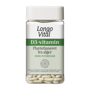 Longo Vital D3-vitamin Kosttilskud 180 stk