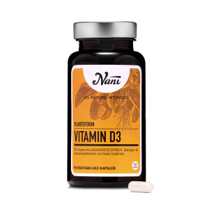 Nani Vitamin D3 Kosttilskud 90 stk