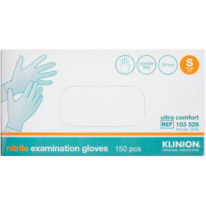 Klinion Protection Nitrilhandske Small Medicinsk udstyr 150 stk