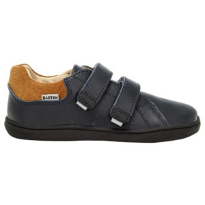 Granatowe Półbuty Barefoot Dla Dzieci Bartek 86003-56