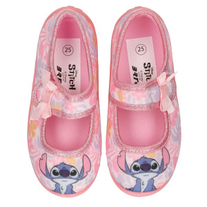 Różowe Baleriny Dziewczęce Stitch Bartek 87853-45
