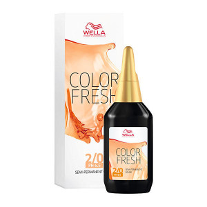 Wella Professionals Color Fresh pH 6.5 - Acid 2/0 Schwarz, 75 ml