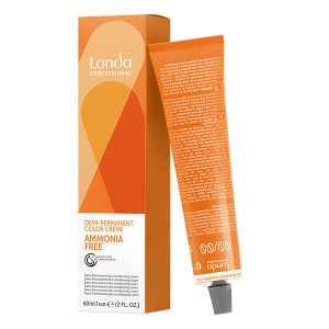 Londa Professional Demi-permanente Cremehaarfarbe ohne Ammoniak 6/3 Dunkelblond Gold, Tube 60 ml