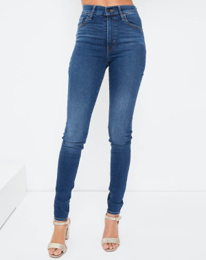 Levi's® - Jean Mile High Super Skinny bleu foncé 24/L32