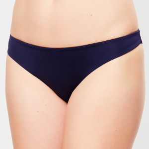 La Perla - Bas de maillot taille basse Beach Escape bleu 36